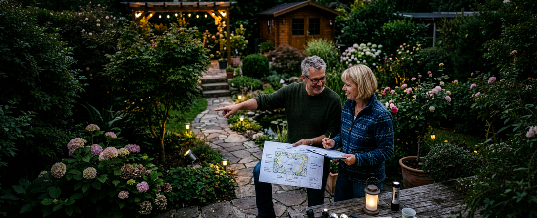 LED Gartenbeleuchtung: Das perfekte Lichtkonzept für stimmungsvolle Sommernächte