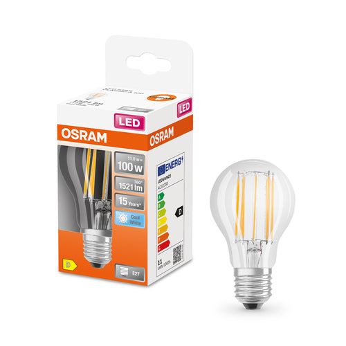 OSRAM Retrofit Classic A LED Lampe (ex 100W) 11W / 4000K Kaltweiß E27-Leuchtmittel-LEDVANCE Shop