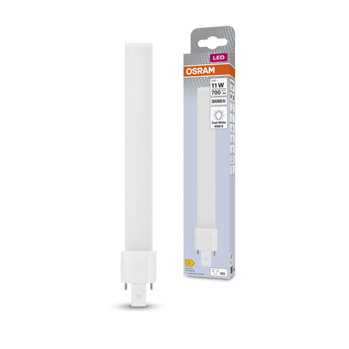 OSRAM DULUX S LED EM & AC MAINS LED-Röhre 23,4cm (ex 11W) 6W / 4000K Kaltweiß G23-Leuchtmittel-LEDVANCE Shop