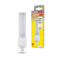 OSRAM DULUX D LED EM & AC MAINS LED-Röhre 14,8cm (ex 13W) 6W / 3000K Warmweiß G24d-1-Leuchtmittel-LEDVANCE Shop