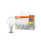 OSRAM LED BASE RETRO MATT CLP LED-Lampen, klassische Miniballform 6W E14 827, 3er Pack , Warmweiß
