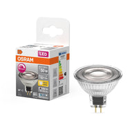 OSRAM Dimmbare LED Reflektor-Lampe LED SUPERSTAR + spot MR16 GL 50 DIM 8W/927 CRI90 GU5.3 , Warmweiß-Leuchtmittel-LEDVANCE Shop
