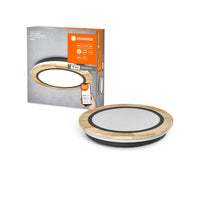 LEDVANCE SMART+ WiFi-Deckenleuchte Wood, 24W, 2950lm, 400mm-Deckenleuchten-LEDVANCE Shop