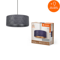 LEDVANCE DECOR Pendelleuchte Decor Felt Weaving dunkelgrau, 3xE27, inkl. Leuchtmittel-LEDVANCE Shop
