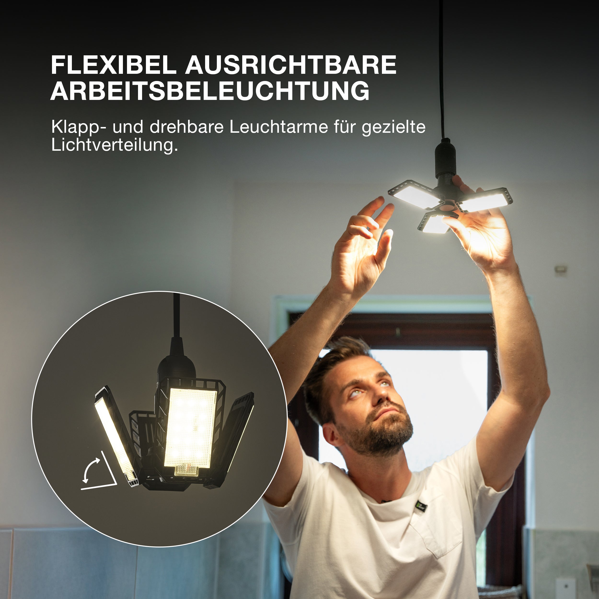 OSRAM Highbay Blade Deckenlampe mit Flügeln 40W 840 E27