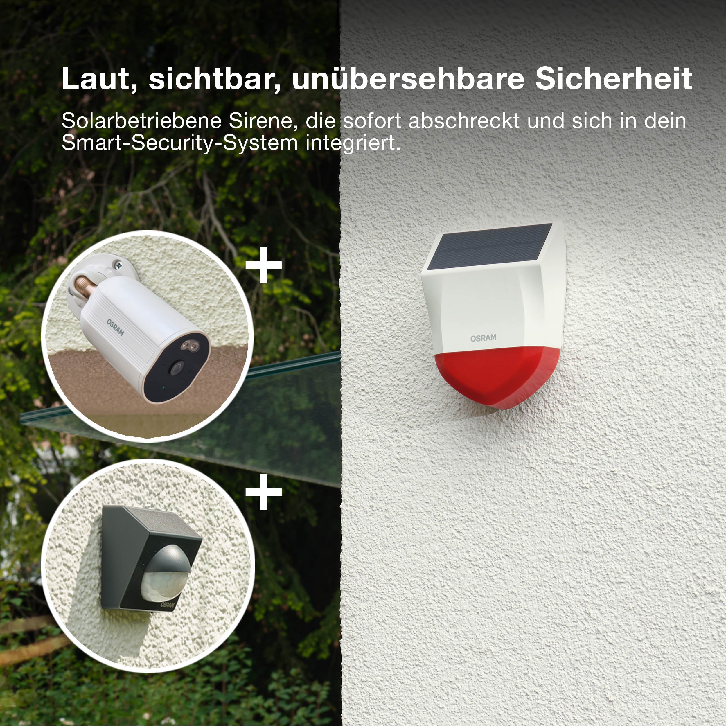 OSRAM SMART+ Außensirene mit WiFi-Technologie