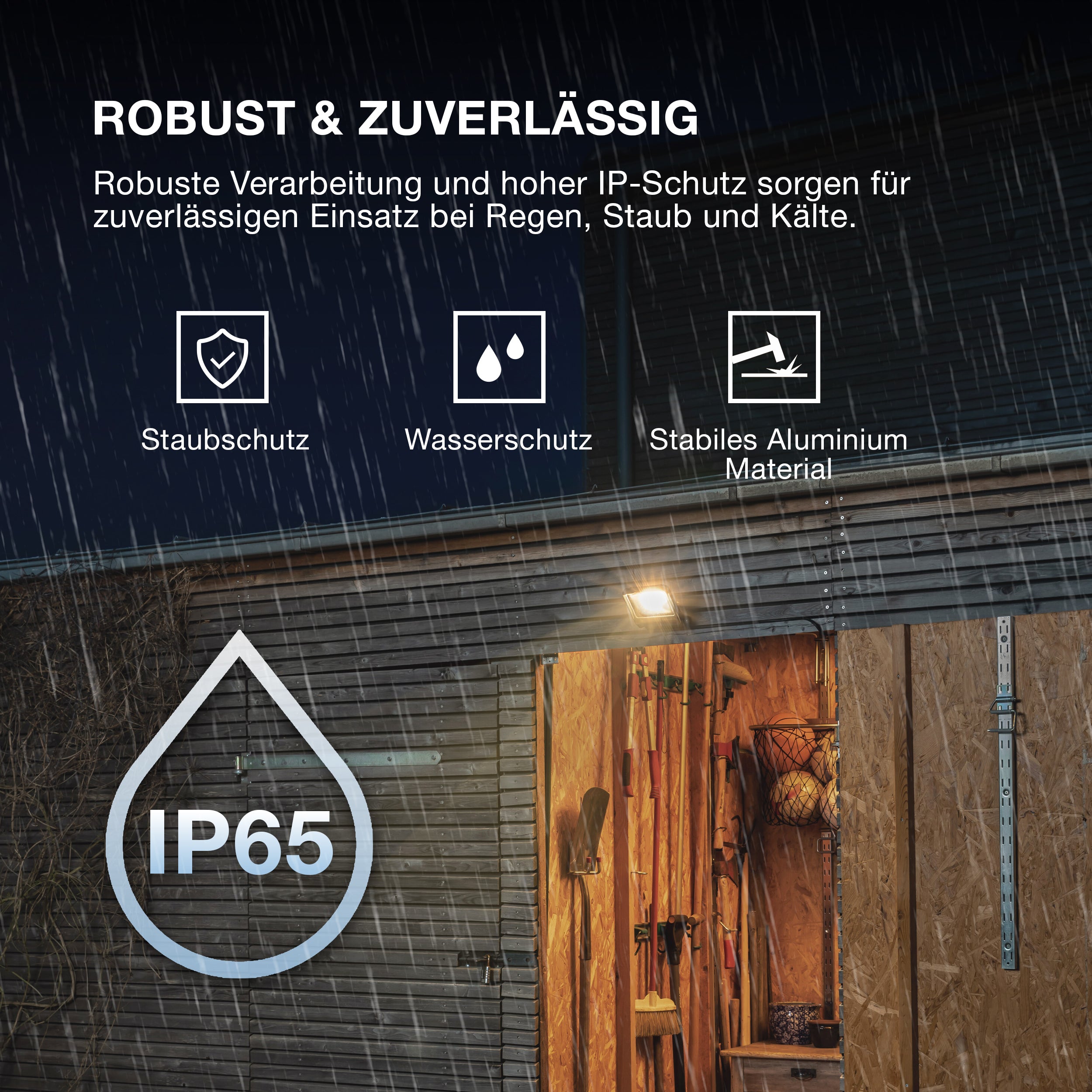 OSRAM Highbay Ufo Deckenleuchte 80W 865 IP65 schwarz
