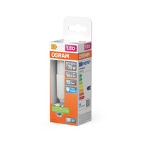 OSRAM LED PCR CLASSIC STICK LAMP , LED-Lampe, Matt, 9 W, (ex 75 W), 1050 lm, Kaltweiß, 6500 K, 15000 h, CRI 80