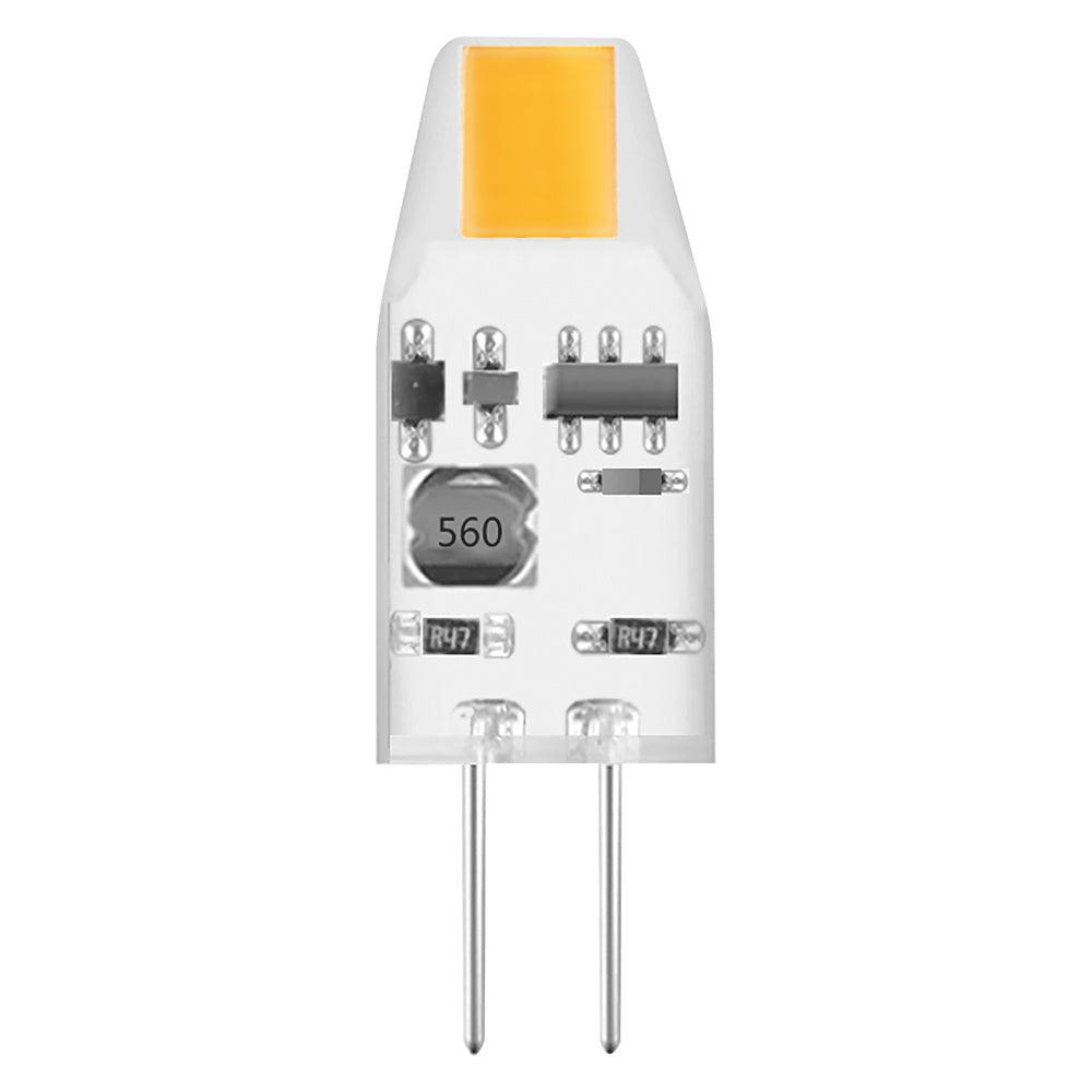 OSRAM LED Stiftsockellampe PIN MICRO 12 V 1W 827 Clear G4, 100 lm, 2700 K, Warmweiß-LEDVANCE Shop