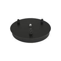 OSRAM Vintage Edition 1906, Canopy schwarz, Halterung für OSRAM Vintage 1906 Pendulum Leuchten, Aluminium Gehäuse