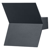 OSRAM ENDURA STYLE BAT Außenwandleuchte, LED-Wandleuchte mit indirektem Licht, warmweiß, 3000K, Aluminium, IP44, 9,5W