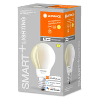 LEDVANCE SMART+ WiFi Filament Classic Dimmable , LED-Lampe, Bleifreies Glas, Matt, 11 W, (ex 100 W), 1521 lm, Warmweiß, 2700 K, Wifi, Smartspeaker-Kompatibel, Dimmbar