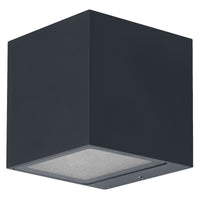 OSRAM SMART+ WiFi Brick LED Wandleuchte Up/Down Dunkelgrau, 14W, 550lm, RGB+W 3000K, WiFi, Alexa, IP44 Außen