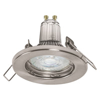 OSRAM LED SPOT SET RECESS GU10 3x2.6W GU10 Brushed Nickel, 230 lm, 2700 K, Warmweiß, 3er Pack