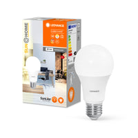 LEDVANCE Sun@Home Lamps , LED-Lampe, Matt, 9 W, (ex 40 W), 750 lm, Lichtfarbe variabel, von 2200 bis 5000 K, Wifi, Smartspeaker-Kompatibel, Dimmbar, SUN@HOME