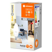LEDVANCE Sun@Home Lamps , LED-Lampe, Matt, 4,9 W, (ex 25 W), 425 lm, Lichtfarbe variabel, von 2200 bis 5000 K, Wifi, Smartspeaker-Kompatibel, Dimmbar, SUN@HOME