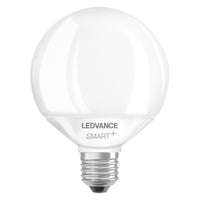 LEDVANCE SMART+ WIFI Globe Tunable White , LED-Lampe, Bleifreies Glas, Matt, 14 W, (ex 100 W), 1521 lm, Lichtfarbe variabel, Wifi, Smartspeaker-Kompatibel, Dimmbar