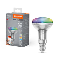 LEDVANCE SMART+ SPOT CONCENTRA Multicolor , LED-Lampe, Bleifreies Glas, 3,3 W, (ex 40 W), 210 lm, RGBW, von 2700 bis 6500 K, Wifi, Smartspeaker-Kompatibel, Dimmbar
