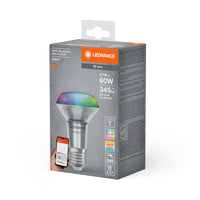 LEDVANCE SMART+ SPOT CONCENTRA Multicolor , LED-Lampe, Bleifreies Glas, 4,7 W, (ex 60 W), 345 lm, RGBW, von 2700 bis 6500 K, Wifi, Smartspeaker-Kompatibel, Dimmbar