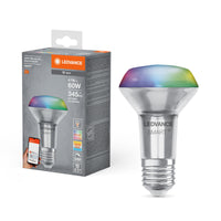 LEDVANCE SMART+ SPOT CONCENTRA Multicolor , LED-Lampe, Bleifreies Glas, 4,7 W, (ex 60 W), 345 lm, RGBW, von 2700 bis 6500 K, Wifi, Smartspeaker-Kompatibel, Dimmbar