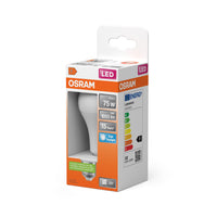 OSRAM LED PCR LAMP WITH CLASSIC A in A-Form, LED-Lampe, Matt, 10 W, (ex 75 W), 1055 lm, Kaltweiß, 6500 K, 10000 h, CRI 80