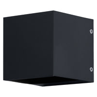 OSRAM SMART+ Matter Adjustable Beam LED Wandleuchte Schwarz, 8W, 320lm, RGB+TW 3000-6500K, WiFi, Alexa, IP44 Außen
