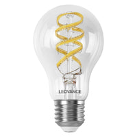 LEDVANCE SMART+WIFI Filament Classic RGBTW , LED-Lampe, Bleifreies Glas, Klar, 4,8 W, (ex 40 W), 470 lm, RGBW, 2700 K, Wifi, Smartspeaker-Kompatibel, Dimmbar