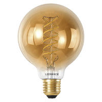 LEDVANCE Smart+ WiFi Filament Globe Tunable White 2200K in Globusform-Form, LED-Lampe, 600 lm, Lichtfarbe variabel, Wifi, Smartspeaker-Kompatibel, Dimmbar