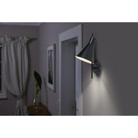 OSRAM DECOR Tokio Wall Wandleuchte, 3000K, 5W, 300lm, Schwarz
