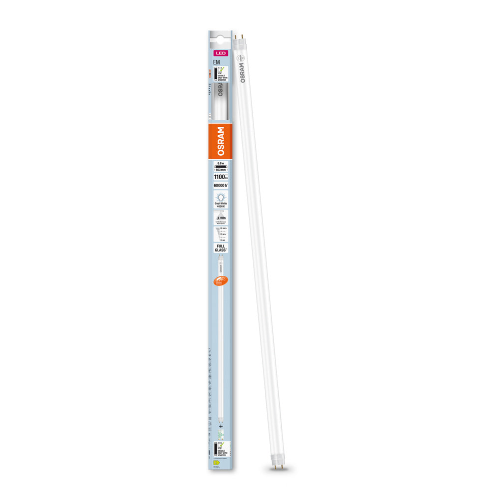 OSRAM LED Röhre TUBE T8 EM MOTION SENSOR 600 mm 6.8W 840, 1100 lm, 4000 K, Kaltweiß-LEDVANCE Shop