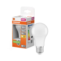 OSRAM LED LAMP WITH CLASSIC A in A-Form, LED-Lampe, Matt, 8,5 W, (ex 60 W), 806 lm, Warmweiß, 2700 K, 15000 h, CRI 80