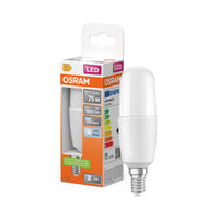 OSRAM LED PCR CLASSIC STICK LAMP in Stick-Form, LED-Lampe, Matt, 9,5 W, (ex 75 W), 1055 lm, Kaltweiß, 4000 K, 15000 h, CRI 80