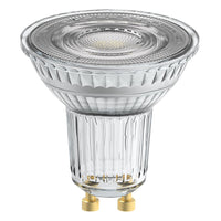 OSRAM Dimmbare PAR16 LED Reflektorlampe mit GU10 Sockel, Warmweiss (2700K), Glas Spot, 3.7W, Ersatz für 35W-Reflektorlampe, LED SUPERSTAR PAR16