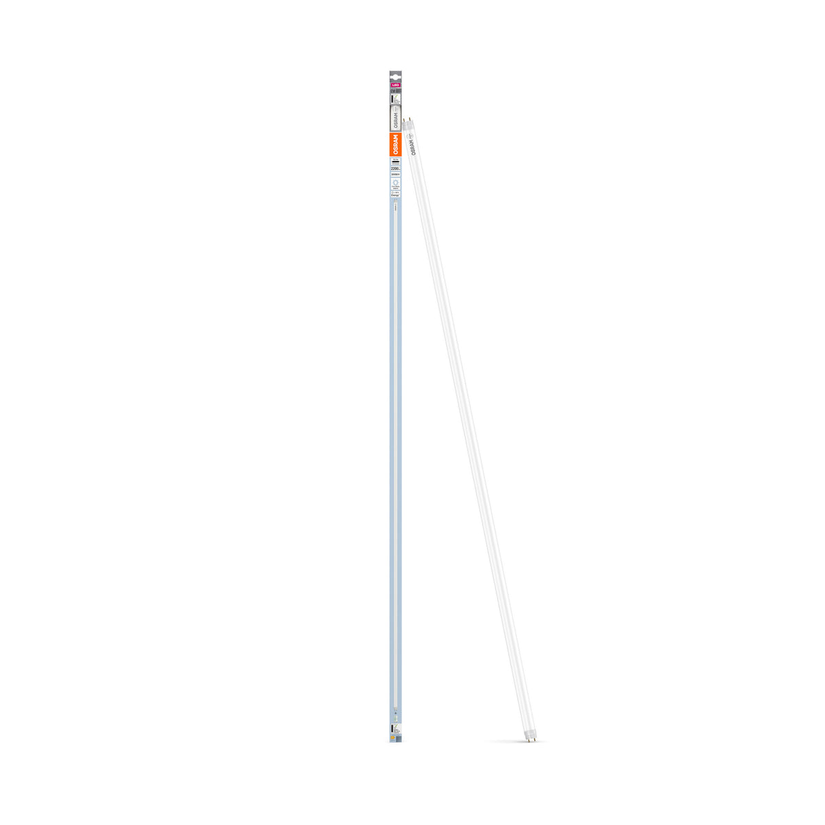 OSRAM LED TUBE T8 EM PLASTIC in Röhre, zweiseitig gesockelt-Form, LED-Röhre, Matt, 18,3 W, (ex 58 W), 2200 lm, Kaltweiß, 4000 K, 30000 h, CRI 80