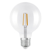 OSRAM LED Lampe LED SUPERSTAR CLASSIC GLOBE GLOWdim 7W 822…827 E27, 806 lm, 2200…2700 K, Tunable Warm White-LEDVANCE Shop