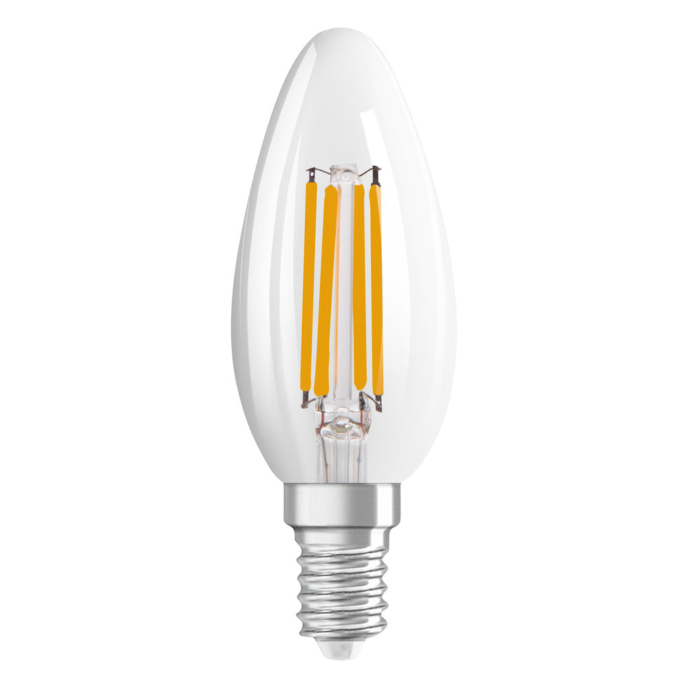 OSRAM LED Lampe LED SUPERSTAR CLASSIC B GLOWdim 4W 822…827 E14, 470 lm, 2200…2700 K, Tunable Warm White-LEDVANCE Shop