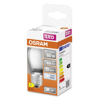 OSRAM LED Star Classic Lampe, Miniball, 5.5W, Frosted, E27 , Kaltweiß-LEDVANCE Shop