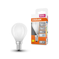 OSRAM LED Star Classic Lampe, Miniball, 5.5W, 806lm, Frosted , Kaltweiß , E14-LEDVANCE Shop