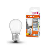 OSRAM LED Star Classic Lampe, Miniball, 5.5W, Frosted, E27 , Kaltweiß-LEDVANCE Shop