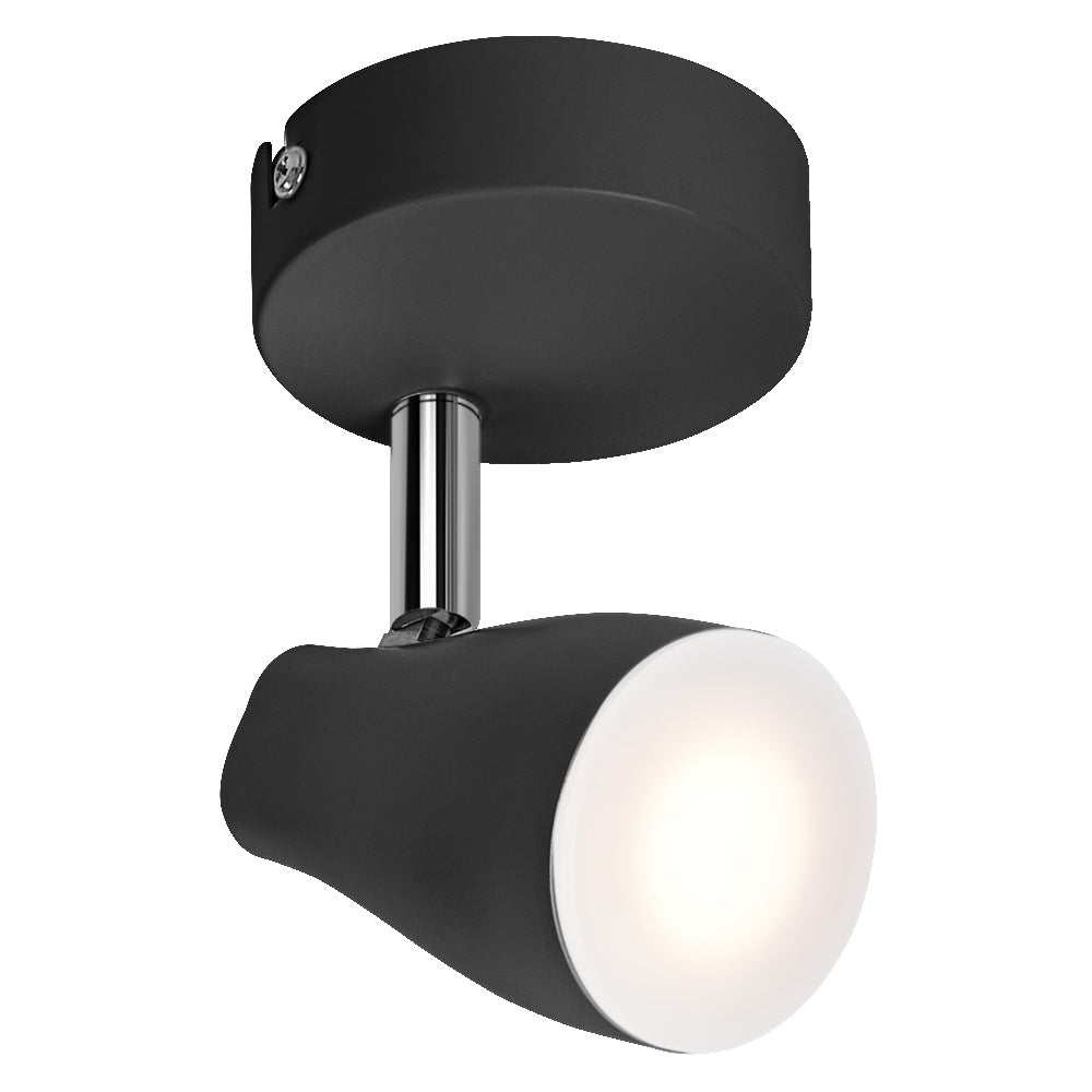 OSRAM LED SPOT PEAR Deckenanbau-Spot, sw, 4,3W, 840lm