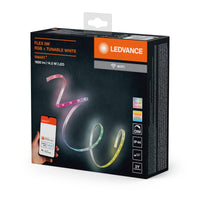 LEDVANCE SMART+ WIFI OUTD FLEX 5M LED-Streifen, weiß, 14W, 850lm, warm- bis kaltweiß steuerbar, RGB-Licht, für Außenbereich, App-steuerbar, lange Lebensdauer, einfache Montage, Schutzklasse IP44