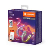 LEDVANCE SMART+ WIFI FLEX 5M LED-Streifen, weiß, 22W, 500lm, dimmbar, dynamisches Magic-RGB Lichteffekt, individuelle Lichtfarbenwahl, App-steuerbar, lange Lebensdauer, einfache Montage, IP20