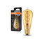 OSRAM Dimmbare LED-Lampen, Vintage-Edition, 28 Watts Ersatz, E27, ST64-shape, 2000 Kelvin, Comfort warm white, Klares Glas, single Pack
