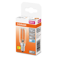 OSRAM LED Special T26, 300° Filament, 4.9W, 840, klar, E14 , Kaltweiß-LEDVANCE Shop