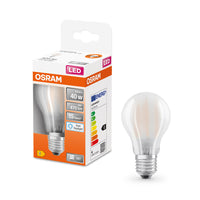 OSRAM LED Lampe LED Retrofit CLASSIC A 4W 865 Frosted E27, 470 lm, 6500 K, Kaltes Tageslicht-LEDVANCE Shop