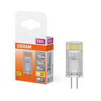 OSRAM LED Stiftsockellampe PIN 12 V 1.5W 827 Clear G4, 200 lm, 2700 K, Warmweiß-LEDVANCE Shop
