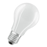 OSRAM LED CLASSIC A ENERGY EFFICIENCY B DIM in A-Form, LED-Lampe, Bleifreies Glas, Matt, 5,7 W, (ex 75 W), 1055 lm, Warmweiß, 2700 K, Dimmbar, 50000 h, CRI 80