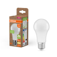 OSRAM LED PCR LAMPS WITH CLASSIC A , LED-Lampe, Matt, 10 W, (ex 75 W), 1055 lm, Warmweiß, 2700 K, 15000 h, CRI ≥80, PCR-Recycling