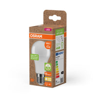OSRAM LED PCR LAMPS WITH CLASSIC A , LED-Lampe, Matt, 10 W, (ex 75 W), 1055 lm, Warmweiß, 2700 K, 15000 h, CRI ≥80, PCR-Recycling