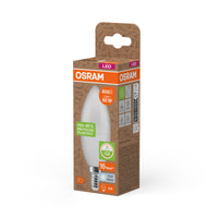 OSRAM LED PCR LAMPS WITH CLASSIC B , LED-Lampe, Matt, 7,5 W, (ex 60 W), 806 lm, Kaltweiß, 4000 K, 15000 h, CRI ≥80, PCR-Recycling